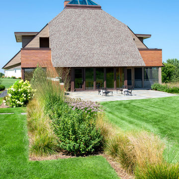 Contemporary New Home Landscape - Caledonia