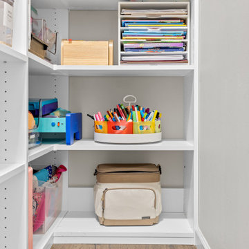 Custom Storage Closet: Craft Organization