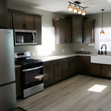 New home finished with BaileyTown Select Cabinets throughout
