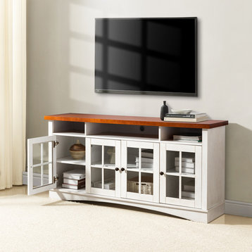 Charlene TV Stand for TVs up to 65, White