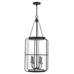 Savoy House - Savoy House 7-2138-4-89 Magnum - Four Light Pendant - This Magnum pendant hits the "sweet spot." Its a pMagnum Four Light Pe Matte Black Clear Gl *UL Approved: YES Energy Star Qualified: n/a ADA Certified: n/a  *Number of Lights: Lamp: 4-*Wattage:60w Incandescent bulb(s) *Bulb Included:No *Bulb Type:Incandescent *Finish Type:Matte Black