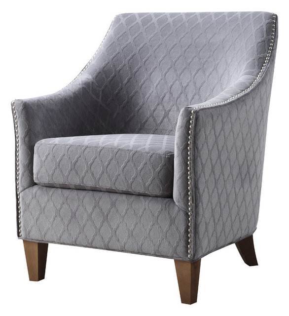 Kinsley Accent Chair Transitional Armchairs And Chairs Kinsley Accent Chair Graphite