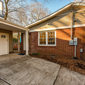 Split level home remodel