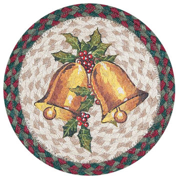 MSHolly Bell Printed Round Trivet 10"x10"