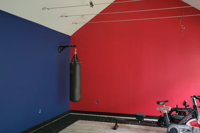 Home gym photo in New York