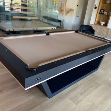 Custom Billiards Table for California Game Room