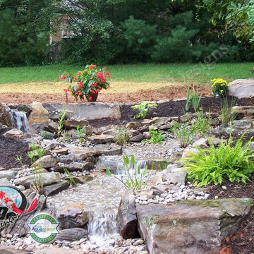 Pondless Waterfalls Ideas for your Kentucky Landscape