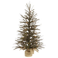 Vickerman B167625Led 24" Vienna Christmas Tree, Warm White Dura-Lit Led Lights