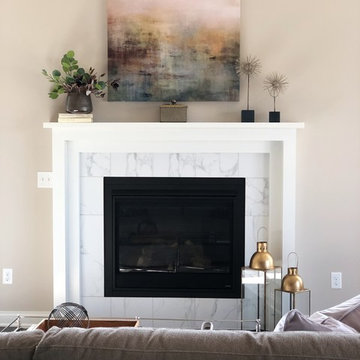 Model home with a touch of Glam
