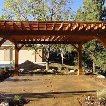Outdoor wooden structures