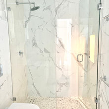 Modern bathroom remodel