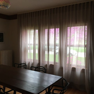 Ripplefold draperies