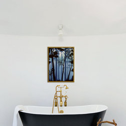 Smokey Blue in Your Bathroom - Paintings