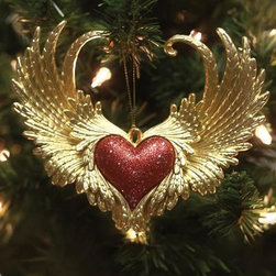 On The Wings Of Love Ornament - Christmas Ornaments