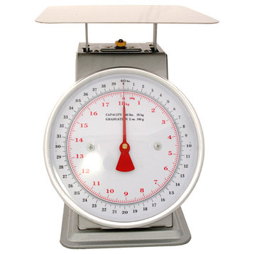 Accuzen Platform Mechanical Dial Scale, 40 Pound