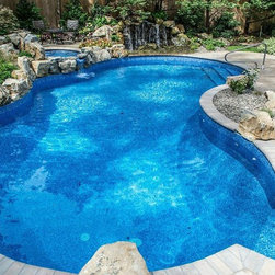 Poolside Landscaping (Roslyn, NY): - Outdoor Fountains And Ponds