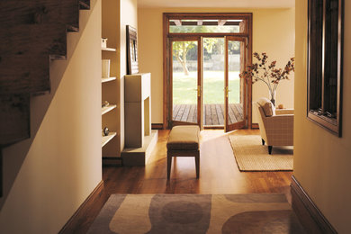 Inspiration for a contemporary hallway remodel in DC Metro