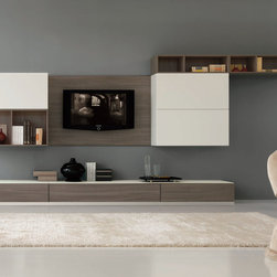 Italian Wall Unit Velvet 915 by Artigian Mobili - $3,859.00 - Entertainment Centers And Tv Stands