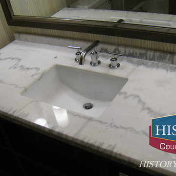 History Countertops White Marble
