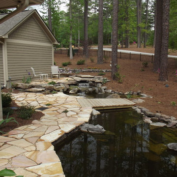 Backyard Koi Pond