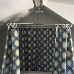 Oval Shower Curtain Rod - Shower Curtain Rods