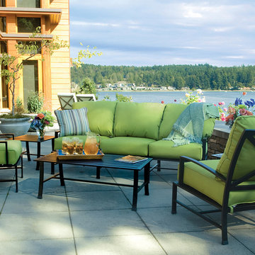 Outdoor Patio Sofa (3-Seat Sofa)