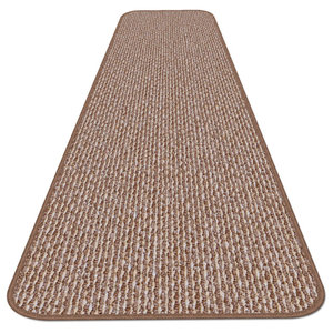 4 ft x 36 in SKID-RESISTANT Carpet Runner BURGUNDY RED hall area rug 
