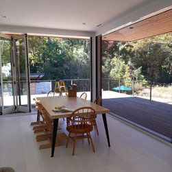 Contemporary bifold doors AND windows - Windows And Doors