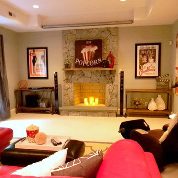 Movie Themed Basement