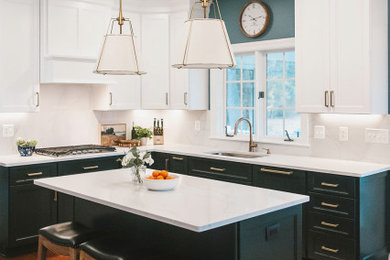 Transitional kitchen photo in Baltimore
