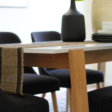 Postmodern Transitional Style in Home Staging for LA Real Estate Market