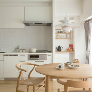 75 Beautiful Gray Wallpaper Ceiling Kitchen Pictures Ideas July 21 Houzz