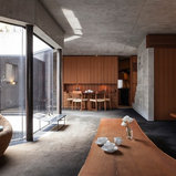 千駄ヶ谷の事務所併用住宅ー屋上テラス Modern Tokyo By 松井建築研究所 Houzz
