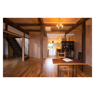 築約90年 和洋館の改修 Japanese Dining Room Kyoto By Akka Houzz