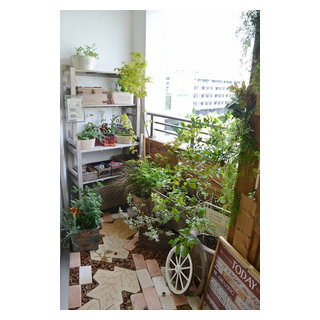 大阪府ｏ様邸 これがマンションのお庭 ベランダリフォーム大作戦 Patio Osaka Houzz
