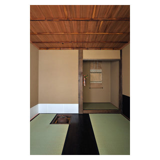 奈良の茶室 Japansk Allrum Kyoto Av 岩崎建築研究室 Houzz