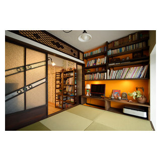 京町屋スタイルの 奥に長い 間取りで創る 和洋折衷の風情ある暮らし マンション Apartment Modern Home Office Other By Lohas Studio ロハススタジオ Houzz