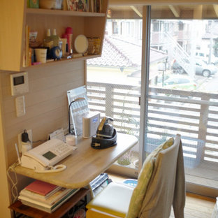 75 Beautiful Shiplap Ceiling And Wood Ceiling Home Office Pictures Ideas February 21 Houzz
