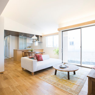 75 Beautiful All Wall Treatments Asian Living Room Pictures 