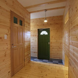 金属サイディング一枚張りで縦のラインがスッキリ Industrial Exterior Fukuoka By 株式会社ｚａｃｃ Houzz