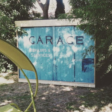 Abri Style Garage Vintage