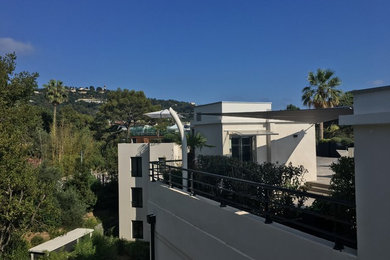 Voile d'ombrage Domaine Californie Cannes