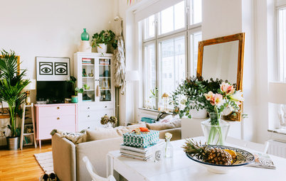 My Houzz: Treasured Pieces Add Character to a Light, Open-plan Flat
