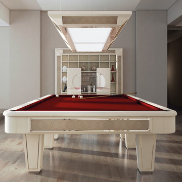 luxury billiard room in Venezuela