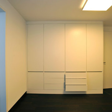 Einbauschrank Weißlack