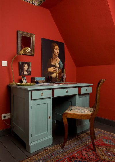 Landhausstil Arbeitszimmer by Anna von Mangoldt Farben