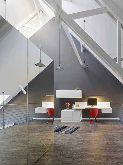 Modern Arbeitszimmer by Ippolito Fleitz Group – Identity Architects