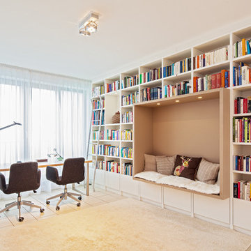 Planung und Realisierung eines 2-stöckigen Penthouses/Taunus.