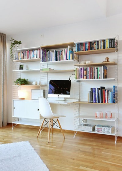 Scandinavian Home Office by Fastighetsbyrån