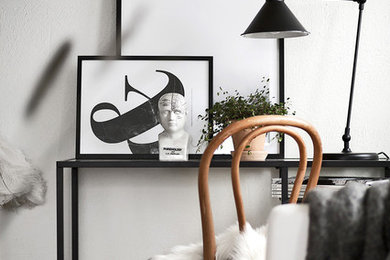Inspiration for a scandi home office in Stockholm.